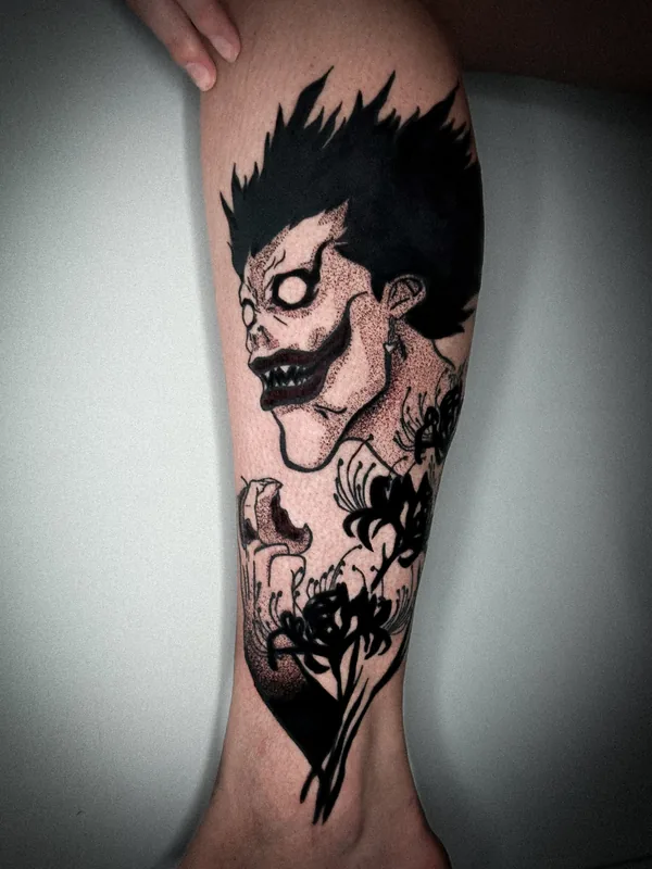 Blackwork tattoo, project 15